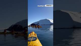 Kayaking in ANTARCTICA 🇦🇶 [upl. by Ambur]