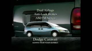 Dodge Caravan Commercial 1995 [upl. by Idnahk505]