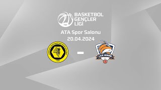 Çankaya Üniversitesi – ÇBK Mersin BGL Kızlar Playoff Çeyrek Final [upl. by Ahsenahs]