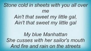 Ryan Adams  My Blue Manhattan Lyrics [upl. by Tade860]