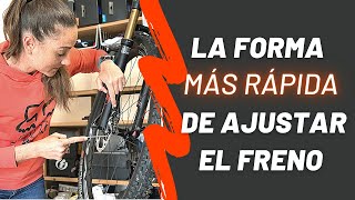 🤯La forma más rápida de ajustar la pinza del freno ¿por qué mi disco de freno hace ruido al frenar [upl. by Varin]