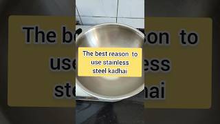 10 Best reason to select triply stainless Steel kadhai shorts short youtubeshorts [upl. by Rheims]