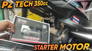 How to Install Starter Motor in Mio Sporty  PZ Tech 350cc [upl. by Dorena313]