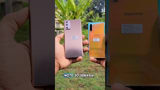 Beberapa alasan memilih galaxy note 20 dibanding note 10 [upl. by Southard]