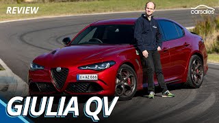 2024 Alfa Romeo Giulia Quadrifoglio Review  Raucous sports sedan is ageing like a fine Italian wine [upl. by Sink]