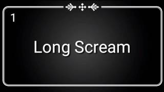 Long Scream Sound Effect [upl. by Asemaj541]