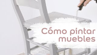 Tutorial Cómo pintar muebles de madera  Bruguer [upl. by Sucram]