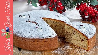 Greek Vasilopita  Greek New Years Cake [upl. by Ehman]