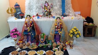 Ganpati Decoration  Gouri Poojan [upl. by Roseline]