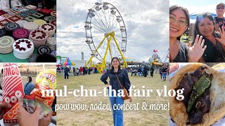 MulChuTha Fair Vlog  Pow Wow Rodeo Concert amp More  Native Events [upl. by Marcy404]