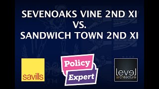 Sevenoaks Vine 2nd XI v Sandwich Town 2nd XI  HIGHLIGHTS  The Rain Wins  Kent League 2021 [upl. by Ardys]