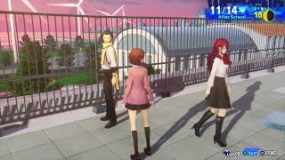 Yukari and Mitsuru  Justice Rank 9  Koromaru Walk  Persona 3 Reload Day 1114 [upl. by Kcirdahc]