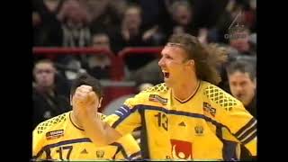 Handbolls EM 2002 Final Sverige  Tyskland [upl. by Wanfried700]