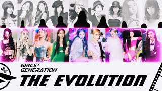 Girls Generation SNSD  THE EVOLUTION 2007  2022 [upl. by Eilahtan]