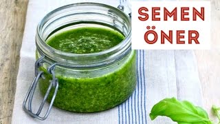 🔊👨‍🍳 GARANTİLİ 💯 KOLAY HERKESİN YAPABİLECEĞİ PESTO SOS TARİFİ ✅  Yemek Tarifleri [upl. by Ardua913]