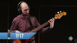 TELEFUNKEN TF17 Microphone Demo Electric Bass  Jeffrey John Band quotDNAquot [upl. by Annia]