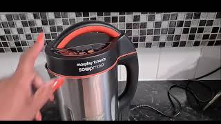 EASY amp QUICK Leek Potato Soup  Morphy Richards Soup Maker [upl. by Jada]