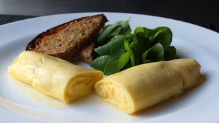 French Omelette  How to Make Soft Buttery FrenchStyle Omelets [upl. by Demott]