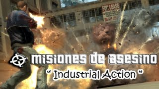 GTA IV  Misiones de Asesino Industrial Action  HD [upl. by Akenit]