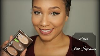 Cover Girl TruBlend Contour Palette  Demo and First Impression [upl. by Eniamrahc]