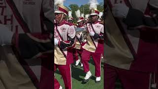 Bethune Cookman marching off Pregame Homecoming 2023 [upl. by Namreg]