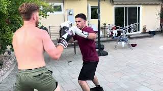 Isaac Cruz vs tj dillashaw sparring in the matrix [upl. by Iamhaj830]