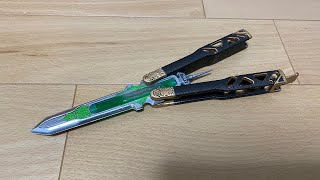 APEX Legends オクタンのバタフライナイフoctane butterfly knife makeing butterfly knife [upl. by Gnilrac177]