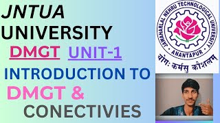 INTRODUCTION TO DMGTamp CONNECTIVESDISCRETE MATHAMATICSUNIT1JNTUA [upl. by Windy]