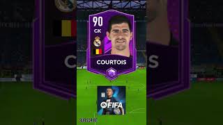 COURTOIS EN TODOS LOS FIFA MOBILEFC MOBILE 1725 fc25 [upl. by Airotkiv]