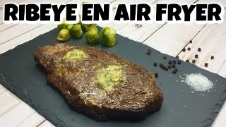 PLATO PARA ENAMORAR  LA MEJOR CARNE EN EL AIR FRYER  KETO  CARNIVORO  RIBEYE  VALERIA MORENO [upl. by Oballa76]