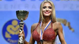 Yulia Romanova IFBB bikini fitness world champion up to 169 [upl. by Nahshu]