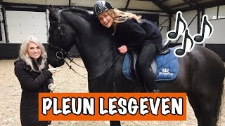 PAARDRIJDEN MET PLEUN  PaardenpraatTV [upl. by Meeks]