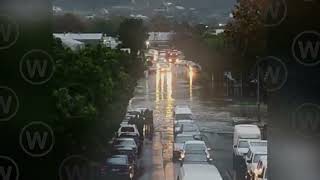 Million tons of water hit Cape Town Heavy Flooding in Cape Town South Africa [upl. by Nilad]