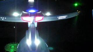 Star Trek Polar Lights Enterprise A 1350 Scale Model with Effects [upl. by Pooi]