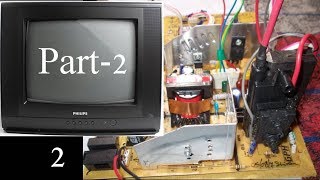 How to Assemble CRT TV Circuit Board in Hindi  CRT TV Replacement  New kit installation  Part2 [upl. by Atterehs626]