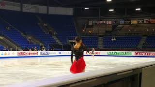 Rika Kihira GPF 2018 FS runthrough partial 20181208 [upl. by Amyaj]