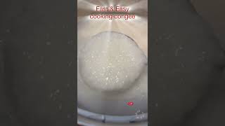 Fast and Easy way to cook congee  food porridge lugaw cooking [upl. by Arondel]