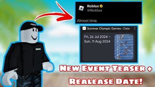 ROBLOX “THE GAMES” EVENT RELEASE DATE [upl. by Kipton441]