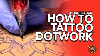 Tattooing 101How I Tattoo Dotwork [upl. by Elfie955]