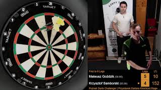 Poznań Darts Challenger  Kolejka 1  Przystanek Dartera [upl. by Etnuahs]