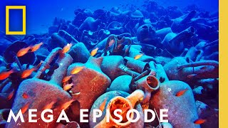 Drain The Oceans MEGA EPISODE Explore Europe’s Hidden Wonders  National Geographic [upl. by Inaluahek]