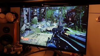 AOC AG273QX review  The best gaming monitor under £500 165Hz 1440p VA  By TotallydubbedHD [upl. by Nnylatsyrc]