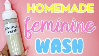 HOMEMADE FEMININE WASH PH Balanced Ι TaraLee [upl. by Esinet512]