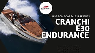 CRANCHI E30 Endurance Presented by Horizon Boat Sales [upl. by Pitzer]