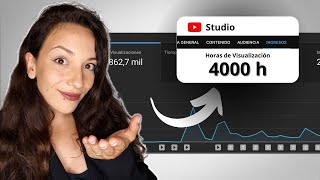 Consigue las 4000h de visualización  💲 Monetizar Youtube 2023 [upl. by Kenway583]