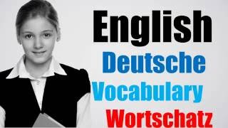 Video112 DeutschEnglisch Wortschatz Übersetzung German English Kurdisch Übersetzer Lernen [upl. by Aremahs]