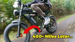 Affordable 30mph Amazon eBike 400 Mile Update  Ridstar Q20 Long Term Review [upl. by Anitsud]