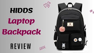 HIDDS Laptop Backpacks 156 Inch School Bag College Backpack Anti Theft Travel Daypack Review [upl. by Nerahs823]