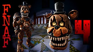 NIGHTMARE FREDDY FNAF 4 UCN😨😱 PLASTILINA✔✔ PORCELANA✔ POLYLER CLAY✔ [upl. by Aikmat699]