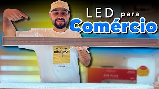 LED PARA PROJETOS  Luminárias para renovar seu comércio MELHOR CUSTO BENEFÍCIO [upl. by Retniw]